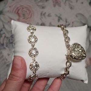 925 real silver brasalets